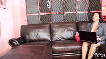 Maxine x doggy styles nyssa nevers during wild lesbian fuck clip