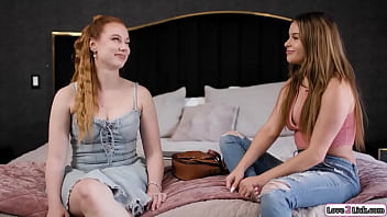 Big Tits Redhead Rewards Petite Bff For Quitting A Bad Habit By Having Sexthey Kiss And The Busty Babe Rims Herthe Brunette Licks Her Shaved Pussy thumbnail