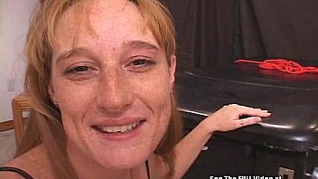 Red head small tits bondage fuck