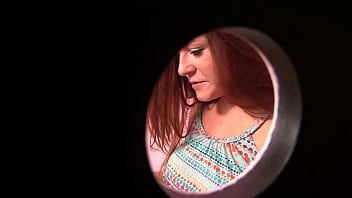 See talia palmer through a glory hole then watch her suck dick
