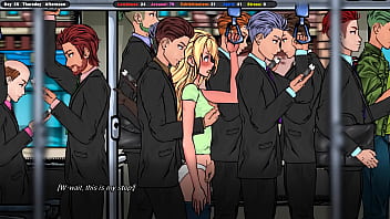 A stranger on the bus took off her jeans and began to caress her pussy through her panties