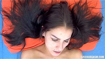 Amazing hairy pussy masturbation