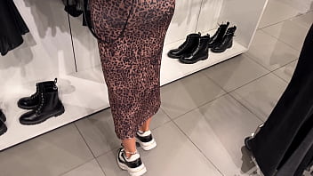 Passionate sex in the store cum on face Passionate sex in the store cum on face