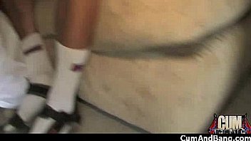 Black slut group in her mouth 17