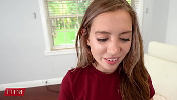 Petite teen suggests to casting director to fuck her in order to get modeling job