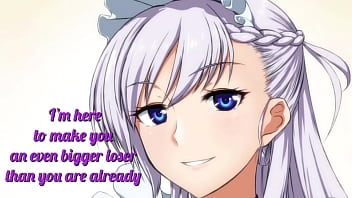 Maid short jerk off instructions censorship insults ruined orgasm denial