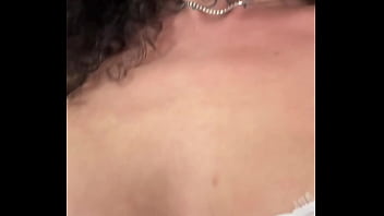 Watch me unleash my latina heat in first pov sloppy deepthroat masturbation & cum on tits