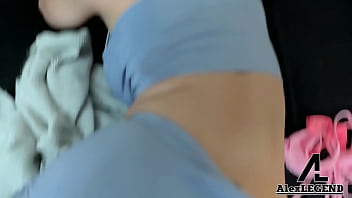 Ripped leggings alix lynx gets finger fucked & dicked by alex legend