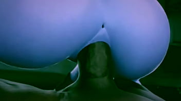 She love her blue pussy creampie