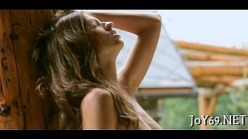 Legal age teenager opens legs for a solo play