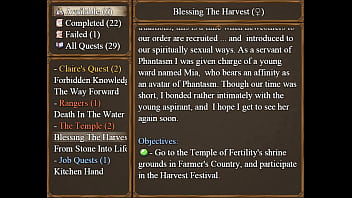 A claire plays claire's quest ep 42 more action with our new protege and find more futanari girls all chained up and sexy like