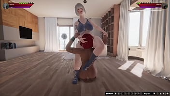 Tabby vs bruna nf3d lesbian sexfight