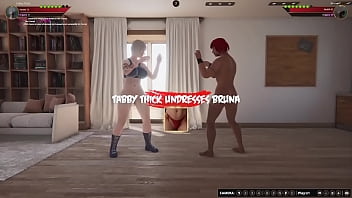 Tabby vs bruna nf3d lesbian sexfight Tabby vs bruna nf3d lesbian sexfight