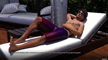 Summer scent #1 meeting the busty blonde stepsister eve in her swimsuit