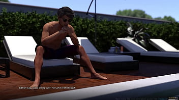 Summer scent #1 meeting the busty blonde stepsister eve in her swimsuit