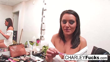 Busty babe loves hard dick