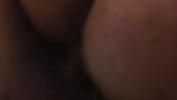 She sucks smiling and sits willingly