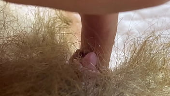 New extreme closeup huge clitoris rubbing orgasm