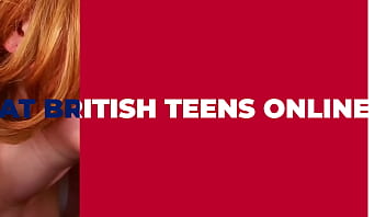 British redhead gets railed and covered in cum