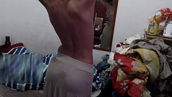 Teasing while undressing