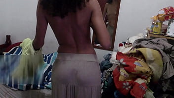 Teasing while undressing