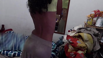 Teasing while undressing