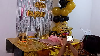 Now he has a doll and he's fucking her on her birthday dirty fucking whore you should find a psychologist hot stepsister