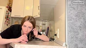 I tore my panties to make it easier to masturbate blowjob