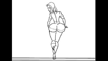 Booty walking Booty walking