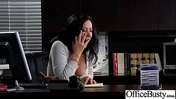 Big tits lovely girl get hardcore sex in office video 11