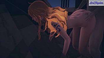 Nami got fucked on the thousand sunny 3d hentai one piece