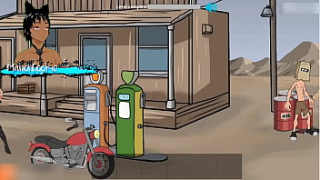 Fuckerman series stopping at a gas station and having sex with all sorts of women