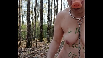 2025 04 08 esclave f autoséance en extérieur truie fouisseuse