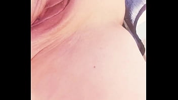 Horny maturemons outdoors with top on and pants off spreads and displays her pink pussy lips