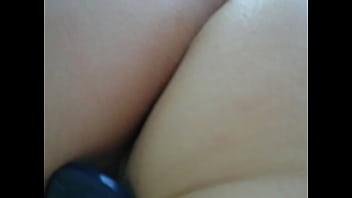 Butt plug in rn milf's pussy