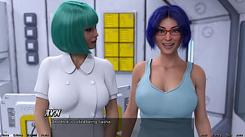 Stranded in space #74 blue haired milf want threesome with me & hot busty doctor