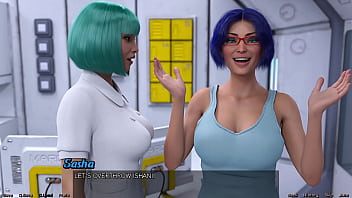 Stranded in space #74 blue haired milf want threesome with me & hot busty doctor