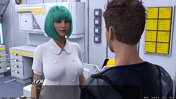 Stranded in space #74 blue haired milf want threesome with me & hot busty doctor