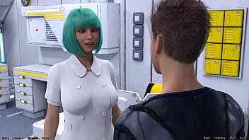 Stranded in space #74 blue haired milf want threesome with me & hot busty doctor