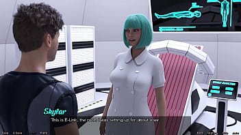 Stranded in space #74 blue haired milf want threesome with me & hot busty doctor