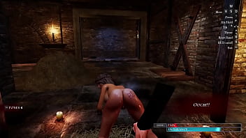 The slave bent to be punished The slave bent to be punished