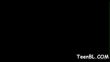 Wicked legal age teenager lusty appreciation