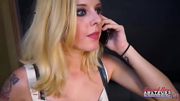 Bewitching cute coed mya gives a deep bj and gets her pussy deeply fucked