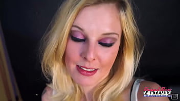 Bewitching cute coed mya gives a deep bj and gets her pussy deeply fucked