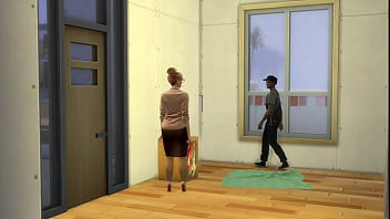 Construction worker fucks elegant lady