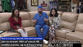 Solana sucks dick gets fucked & blasted full of cum