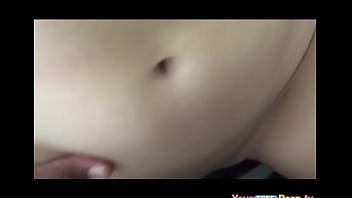 Having bareback sex with a nerdy girl on a festival