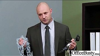 Office slut girl with big tits perform intercorse vid 14