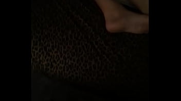 Sexy brittany wood caught s foot cum all over