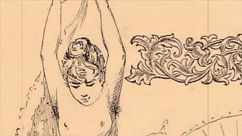 Retro erotic illustration